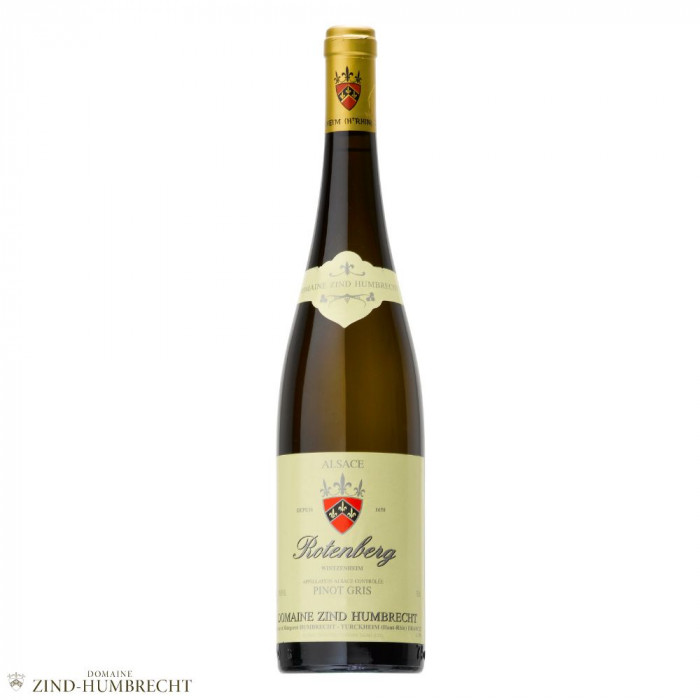 Domaine Zind-Humbrecht Pinot Gris "Rotenberg" blanc sec 2022 bouteille Domaine Zind-Humbrecht Pinot Gris "Rotenberg" blanc sec 2022 bouteille