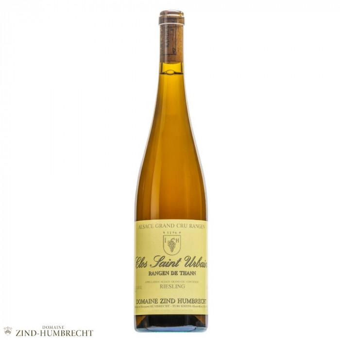Domaine Zind-Humbrecht Riesling "Clos Saint Urbain Rangen de Thann" blanc sec 2022 bouteille Domaine Zind-Humbrecht Riesling "Clos Saint Urbain Rangen de Thann" blanc sec 2022 bouteille