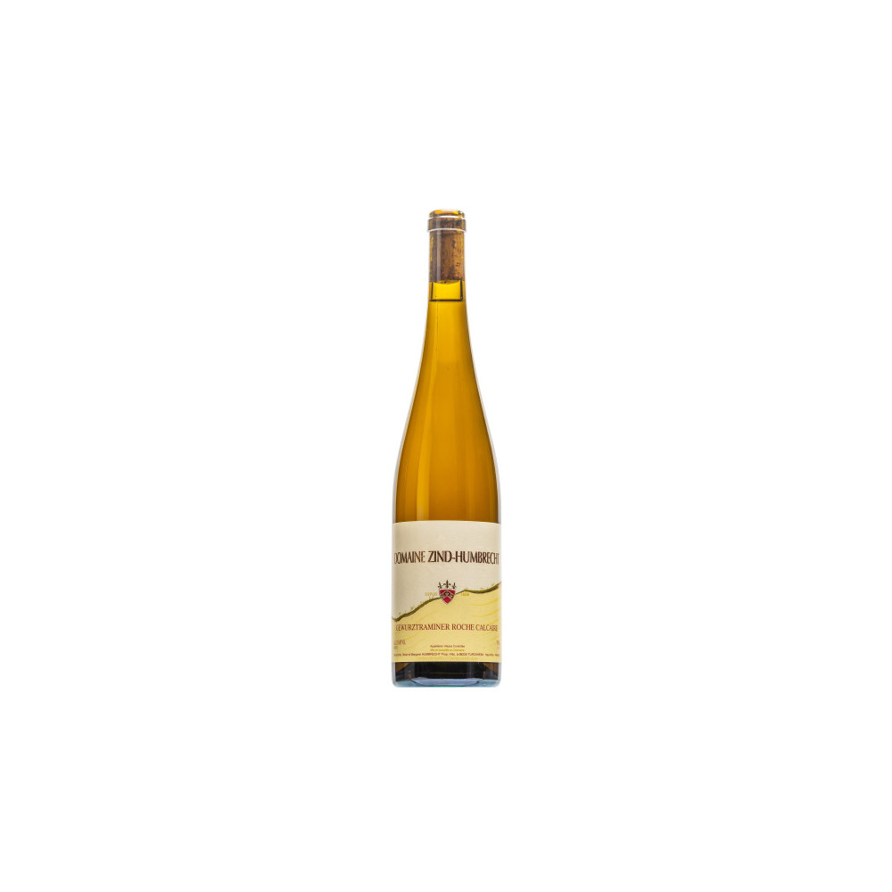 Domaine Zind-Humbrecht Gewurztraminer "Roche Calcaire" blanc moelleux 2022 bouteille Domaine Zind-Humbrecht Gewurztraminer "Roche Calcaire" blanc moelleux 2022 bouteille