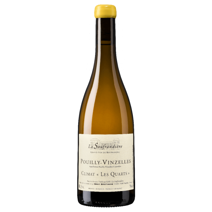 Bret Brothers Domaine La Soufrandière Pouilly-Vinzelles "Les Quarts" blanc sec 2022 bouteille Bret Brothers Domaine La Soufrandière Pouilly-Vinzelles "Les Quarts" blanc sec 2022 bouteille