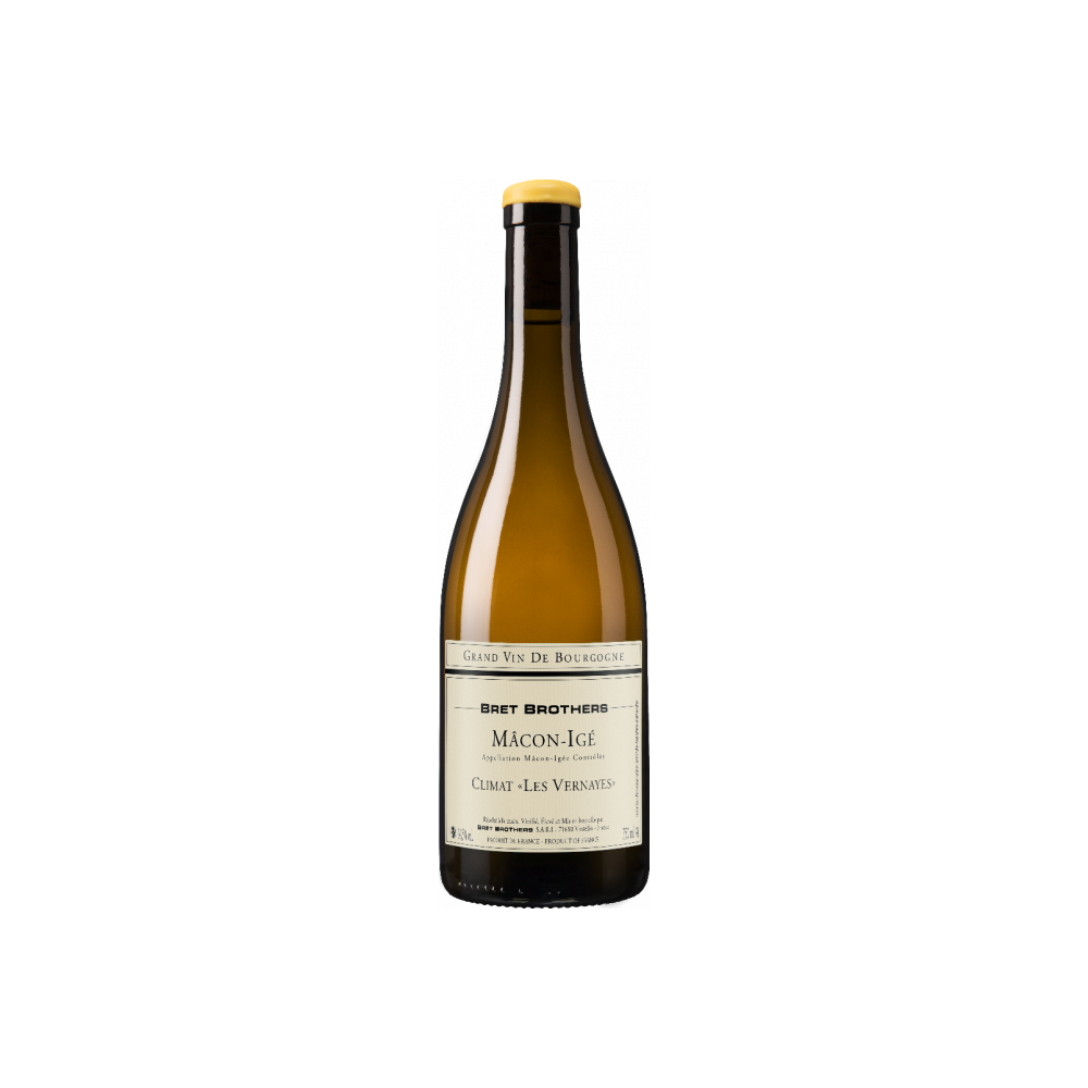 Bret Brothers Mâcon-Igé "Les Vernayes" blanc sec 2022 bouteille Bret Brothers Mâcon-Igé "Les Vernayes" blanc sec 2022 bouteille