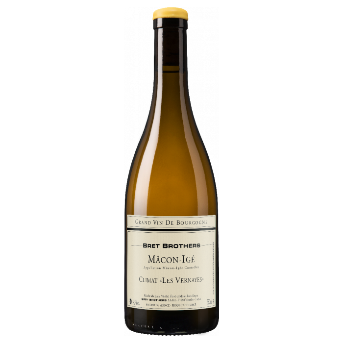 Bret Brothers Mâcon-Igé "Les Vernayes" blanc sec 2022 bouteille Bret Brothers Mâcon-Igé "Les Vernayes" blanc sec 2022 bouteille