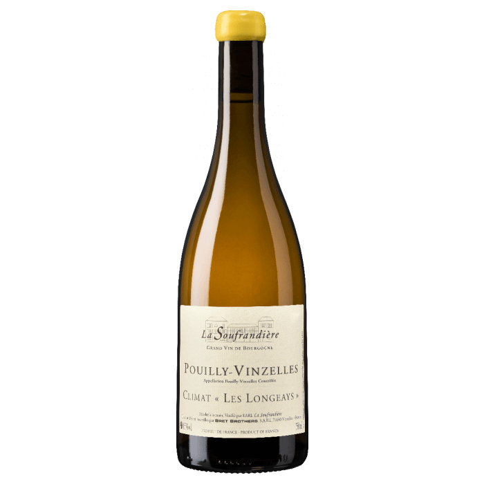 Bret Brothers Domaine La Soufrandière Pouilly-Vinzelles "Les Longeays" blanc sec 2016 bouteille Bret Brothers Domaine La Soufrandière Pouilly-Vinzelles "Les Longeays" blanc sec 2016 bouteille