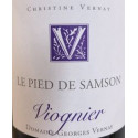 George Vernay viognier le pied de samson 2020 etiquette