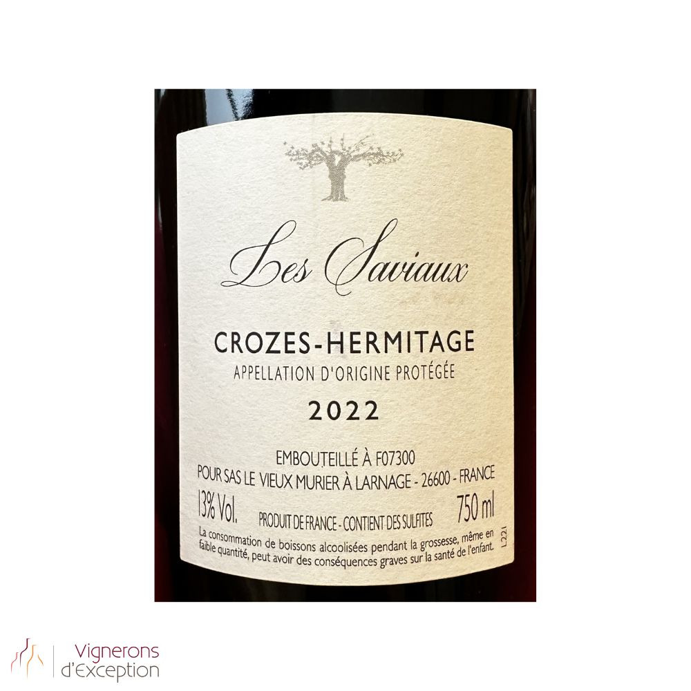 Le Vieux Murier Crozes Hermitage "Les Saviaux" rouge 2022