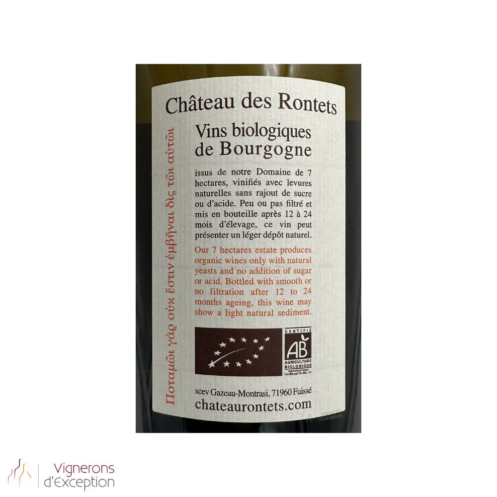 Château des Rontets Pouilly-Fuissé "Clos Varambon" 2020 blanc sec