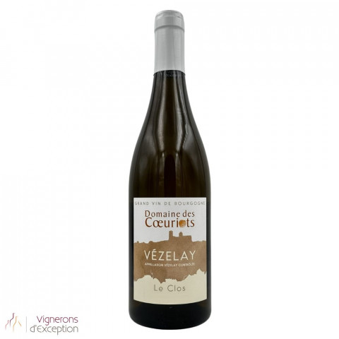 Domaine des Coeuriots Vézelay "Le Clos" blanc sec 2022