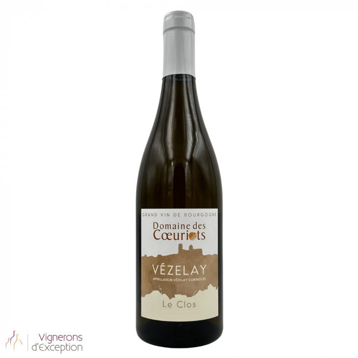 Domaine des Coeuriots Vézelay "Le Clos" blanc sec 2022 Domaine des Coeuriots Vézelay "Le Clos" blanc sec 2022