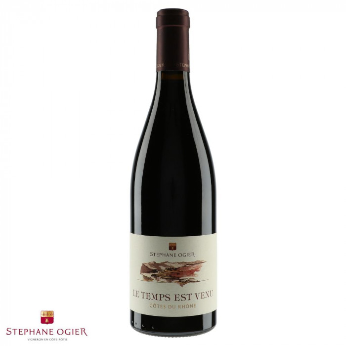 Domaine Stéphane Ogier Côtes du Rhône "Le Temps est Venu" (Grenache) rouge 2022 bouteille Domaine Stéphane Ogier Côtes du Rhône "Le Temps est Venu" (Grenache) rouge 2022 bouteille