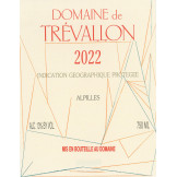 Domaine de Trévallon blanc 2022 etiquette