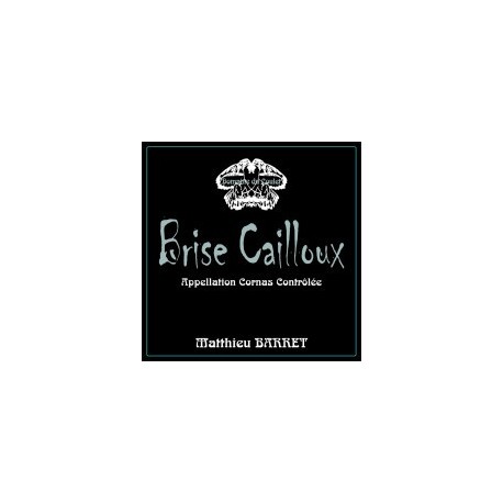 Domaine du Coulet Matthieu Barret Cornas "brise cailloux" 2021 etiquette