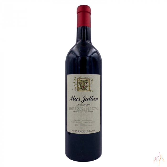 Mas Jullien "Lous Rougeos" rouge 2022 bouteille Mas Jullien "Lous Rougeos" rouge 2022 bouteille
