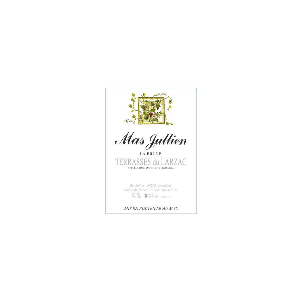 Mas Jullien "La Brune" red 2021 Mas Jullien "La Brune" red 2021