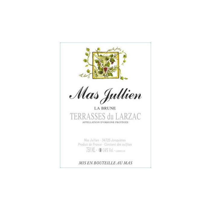 Mas Jullien "La Brune" red 2021 Mas Jullien "La Brune" red 2021
