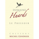 Domaine des Huards Cheverny "Le Pressoir" rouge 2020 etiquette