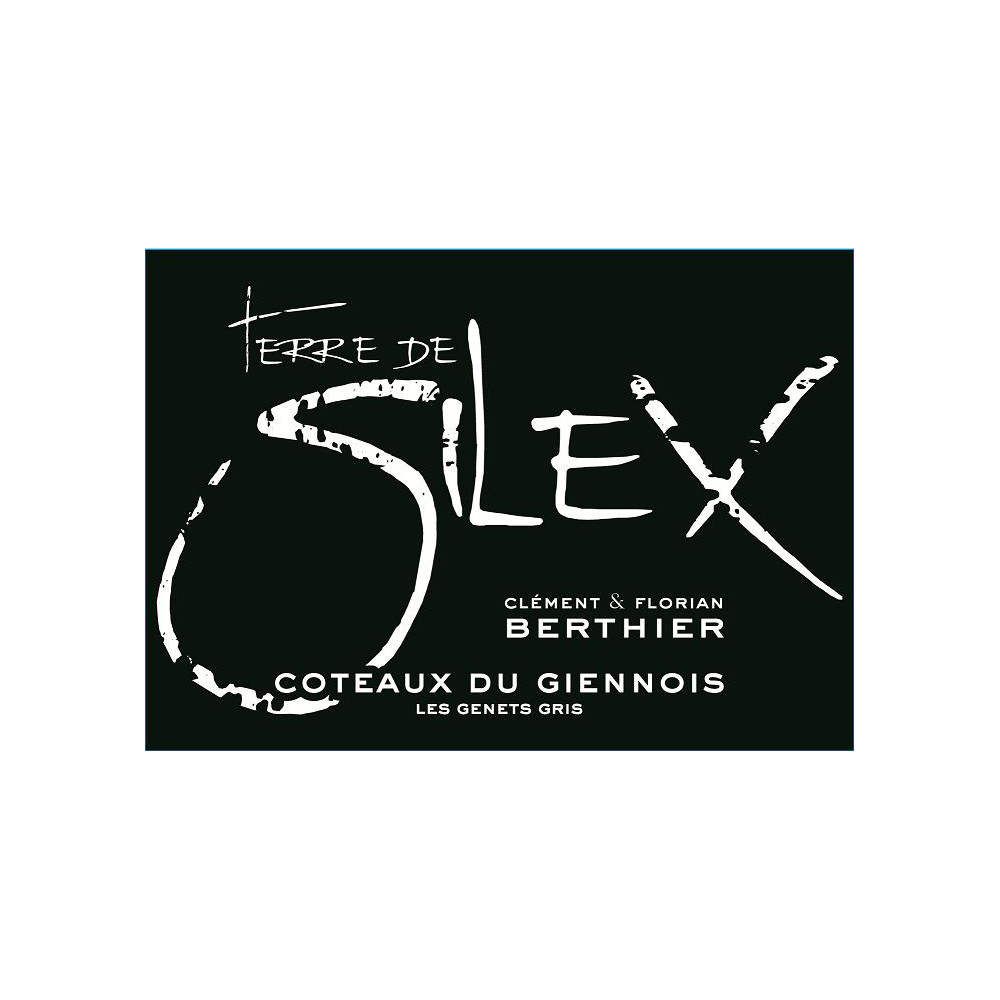 TERRE DE SILEX Coteaux du Giennois Blanc 2022 etiquette