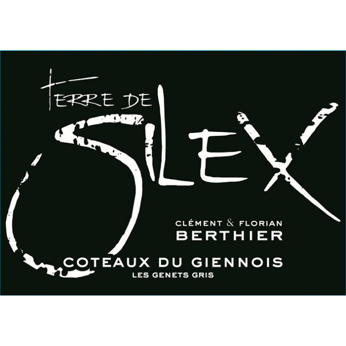 TERRE DE SILEX Coteaux du Giennois Blanc 2022 etiquette