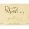 Domaine de Montcalmès rouge 2021 etiquette