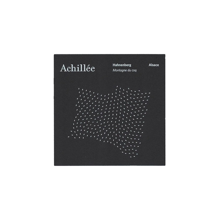 Domaine Achillée Riesling "Hahnenberg" blanc 2020 étiquette