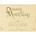 Domaine de Montcalmès rouge 2021 etiquette Domaine de Montcalmès rouge 2021 etiquette