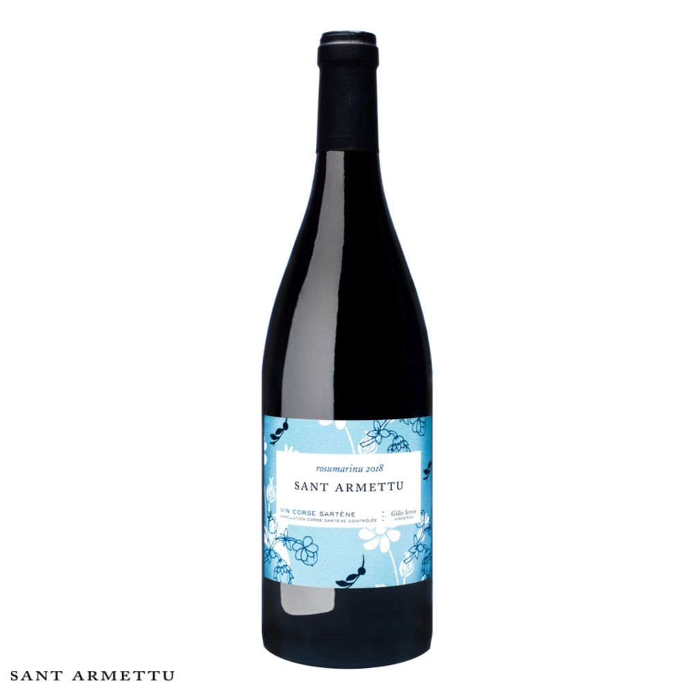 Domaine Sant Armettu Sartene "rosumarinu" rouge 2023 bouteille Domaine Sant Armettu Sartene "rosumarinu" rouge 2023 bouteille