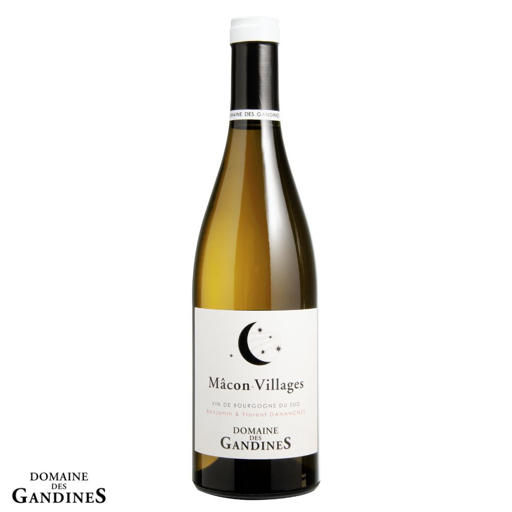 Domaine des Gandines Mâcon Villages blanc sec 2023 bouteille Domaine des Gandines Mâcon Villages blanc sec 2023 bouteille