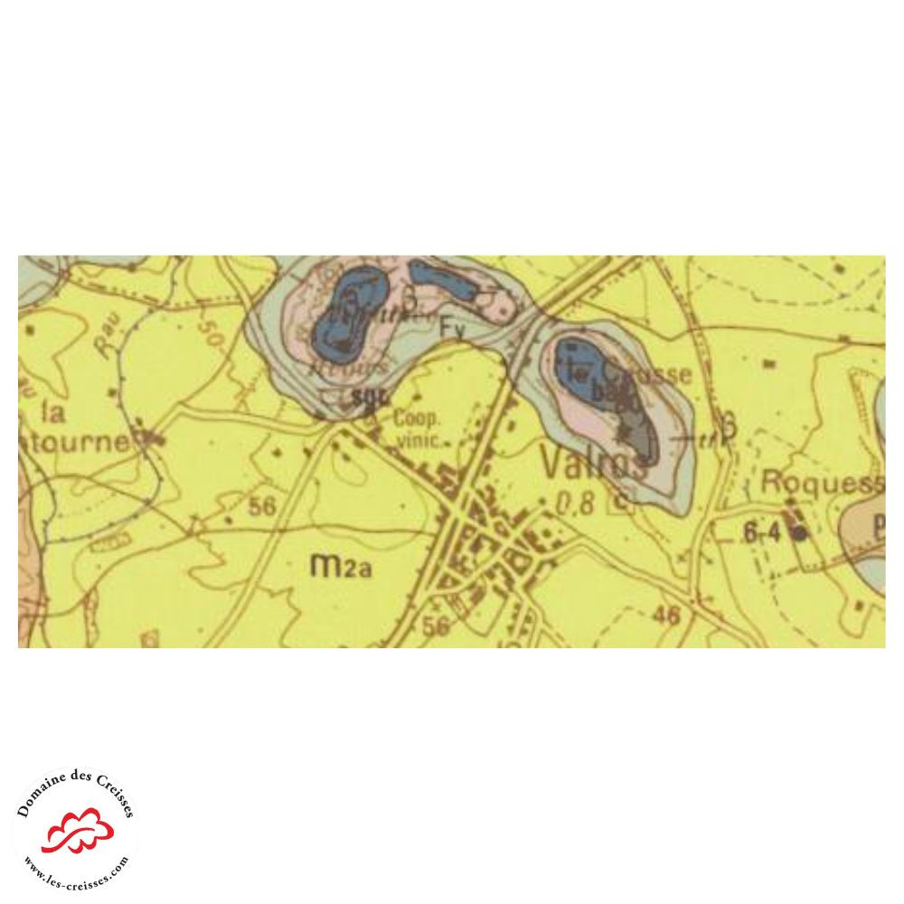 Domaine des Creisses "Les Brunes" rouge 2022 illustration