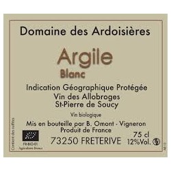 Domaine des Ardoisieres Coteau de Saint Pierre "Argile" blanc 2023 bouteille 2