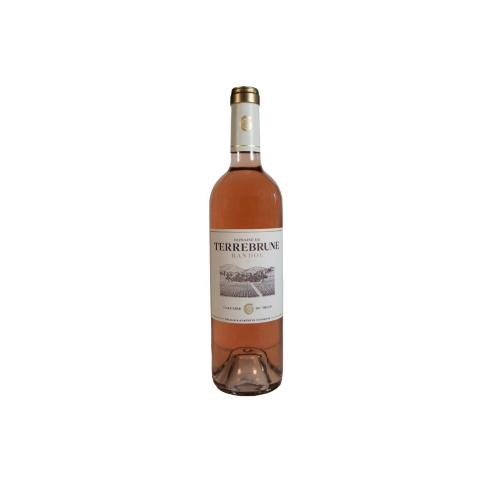 Domaine de Terrebrune Bandol rosé 2023 bouteille Domaine de Terrebrune Bandol rosé 2023 bouteille
