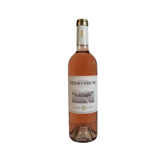 Domaine de Terrebrune Bandol rosé 2023 bouteille Domaine de Terrebrune Bandol rosé 2023 bouteille
