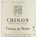 Domaine Philippe Alliet Chinon "Coteau de Noiré" rouge 2022 etiquette
