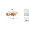 cote rotie mon village Stephane Ogier 2018 etiquette cote rotie mon village Stephane Ogier 2018 etiquette