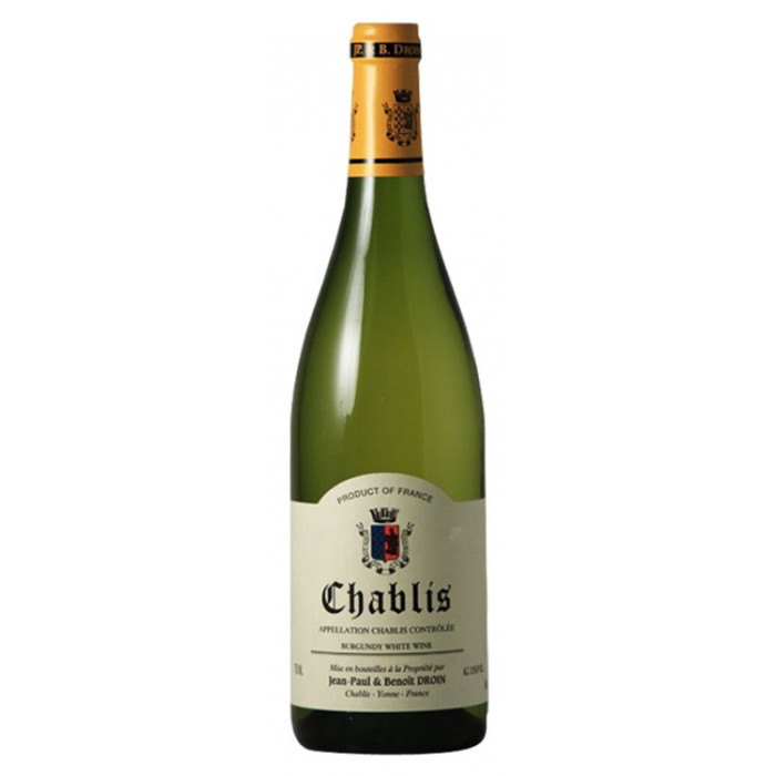 Domaine Jean-Paul et Benoit Droin Chablis 2023 bouteille