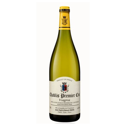 Domaine J-P et B Droin Chablis 1er Cru "Vosgros" blanc sec 2023 bouteille