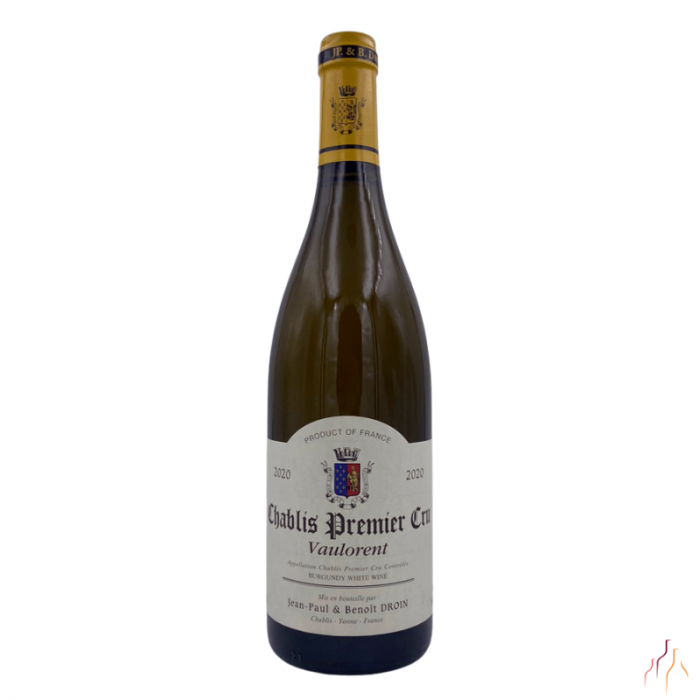 Domaine J-P et B Droin Chablis 1er Cru "Vaulorent" blanc sec 2023 bouteille Domaine J-P et B Droin Chablis 1er Cru "Vaulorent" blanc sec 2023 bouteille