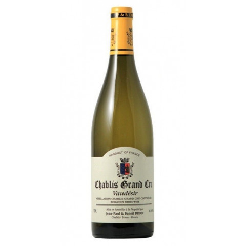 Domaine J-P et B Droin Chablis Grand Cru "Vaudésir" blanc sec 2023 bouteille