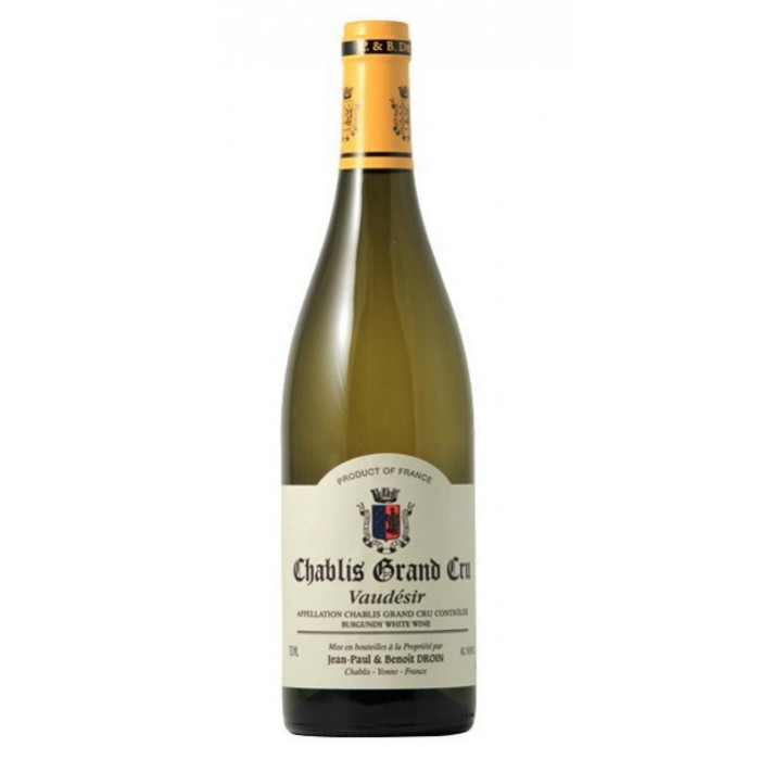 Domaine J-P et B Droin Chablis Grand Cru "Vaudésir" blanc sec 2023 bouteille Domaine J-P et B Droin Chablis Grand Cru "Vaudésir" blanc sec 2023 bouteille