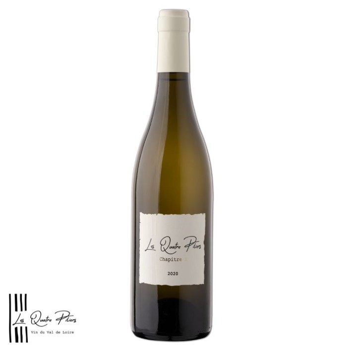 Les Quatre Piliers Touraine "Chapitre 1" blanc sec 2020 Les Quatre Piliers Touraine "Chapitre 1" blanc sec 2020