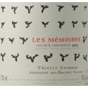 Domaine des Roches Neuves Saumur-Champigny "Les mémoires" 2013 etiquette Domaine des Roches Neuves Saumur-Champigny "Les mémoires" 2013 etiquette