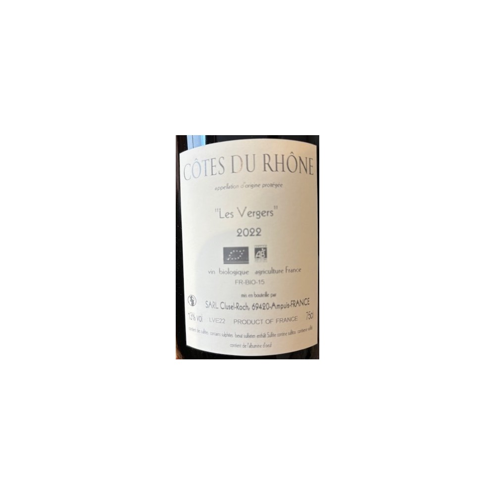 Domaine Clusel-Roch Côtes du Rhône "Les Vergers" red 2022