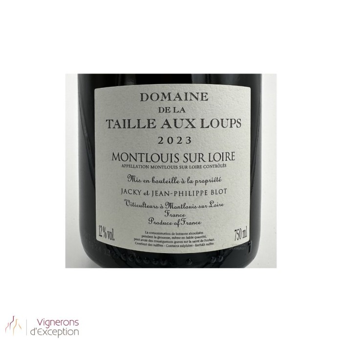 Domaine de la Taille aux Loups Montlouis-sur-Loire "Clos Michet" blanc sec 2023