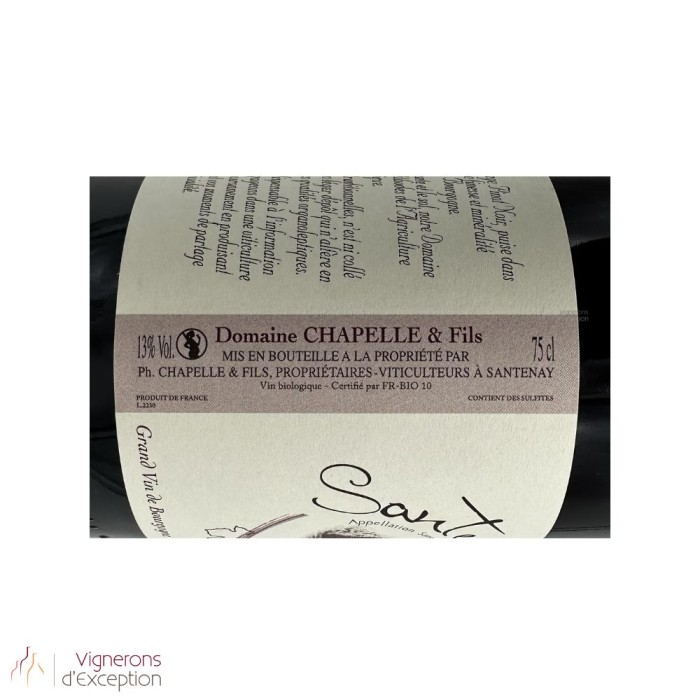 Domaine Chapelle Santenay rouge 2022