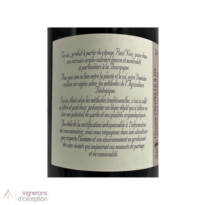 Domaine Chapelle Santenay rouge 2022