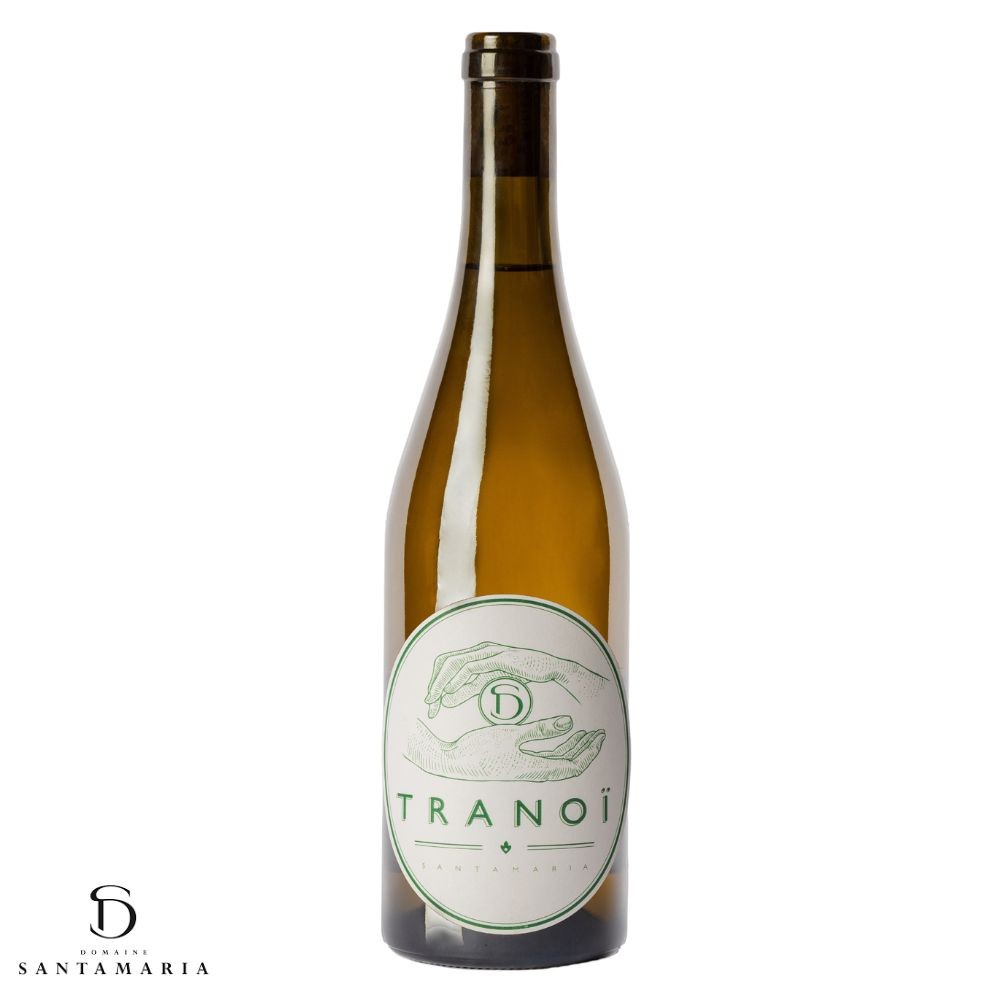 Domaine Santamaria Corse IGP Ile de Beauté Tranoi  blanc sec 2023 bouteille Domaine Santamaria Corse IGP Ile de Beauté Tranoi  blanc sec 2023 bouteille
