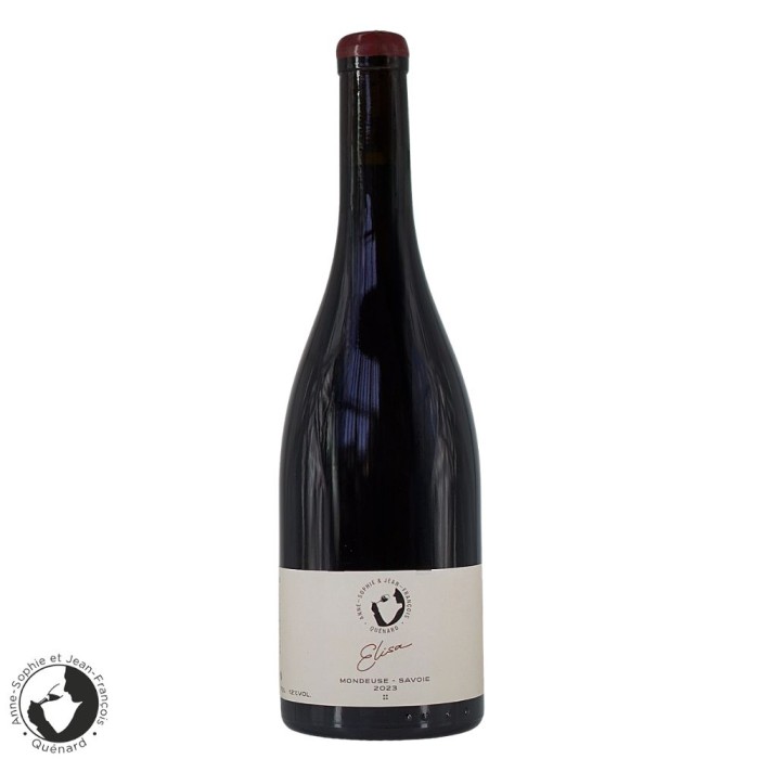Domaine AS et JF Quenard Savoie "Elisa" (mondeuse) rouge 2023 Domaine AS et JF Quenard Savoie "Elisa" (mondeuse) rouge 2023