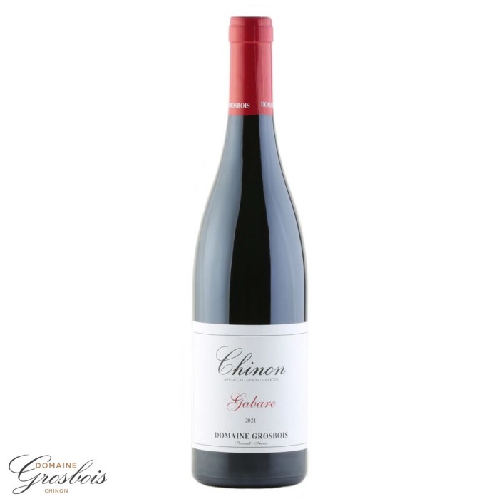 Domaine Grosbois Chinon "Gabare" rouge 2020 Domaine Grosbois Chinon "Gabare" rouge 2020