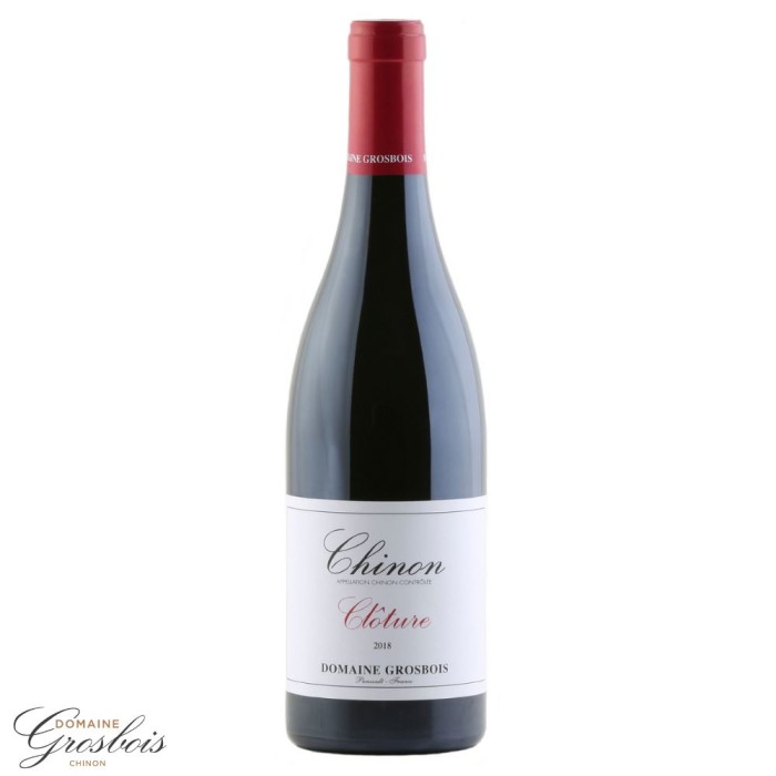Domaine Grosbois Chinon "Clôture" rouge 2018 Domaine Grosbois Chinon "Clôture" rouge 2018