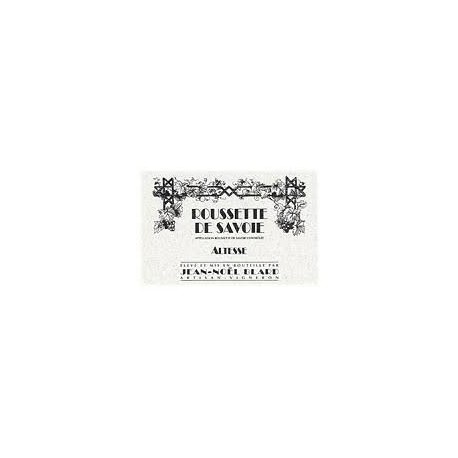 Domaine Blard Roussette de Savoie (altesse) blanc sec 2023 etiquette