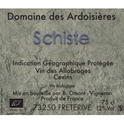 Domaine des Ardoisières "Schiste" blanc sec 2023 MAGNUM 2