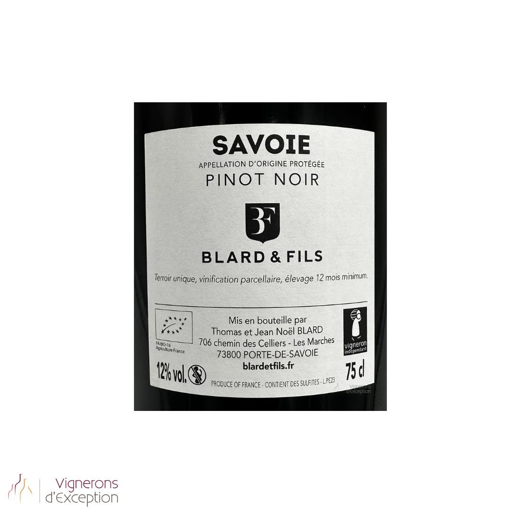 Domaine Blard Savoie "Pierre Emile" (pinot noir) rouge 2023